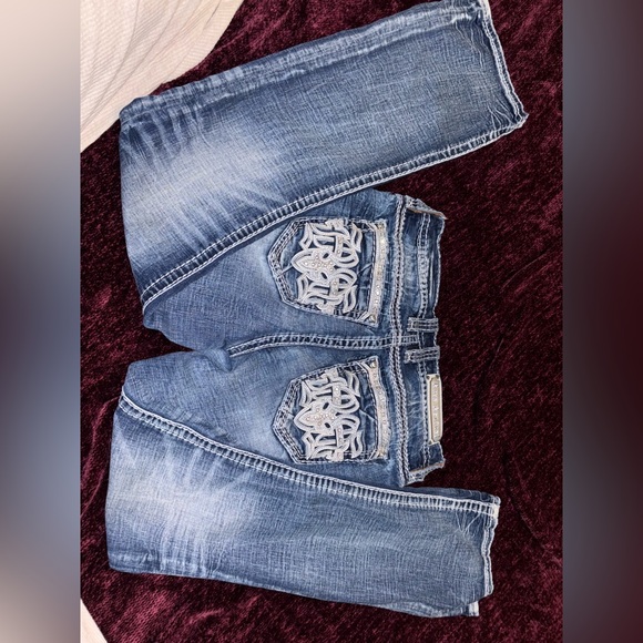 #111 True Religion Light Blue Denim Jeans - Picture 14 of 14